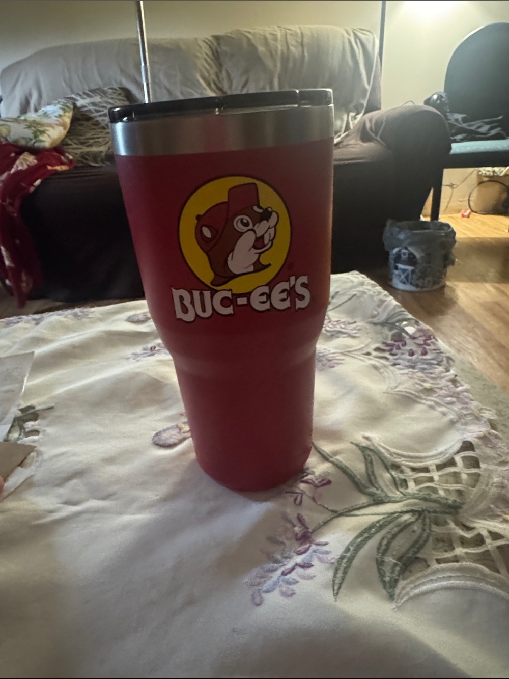 Buc-ee's Red Insulated Travel Tumbler